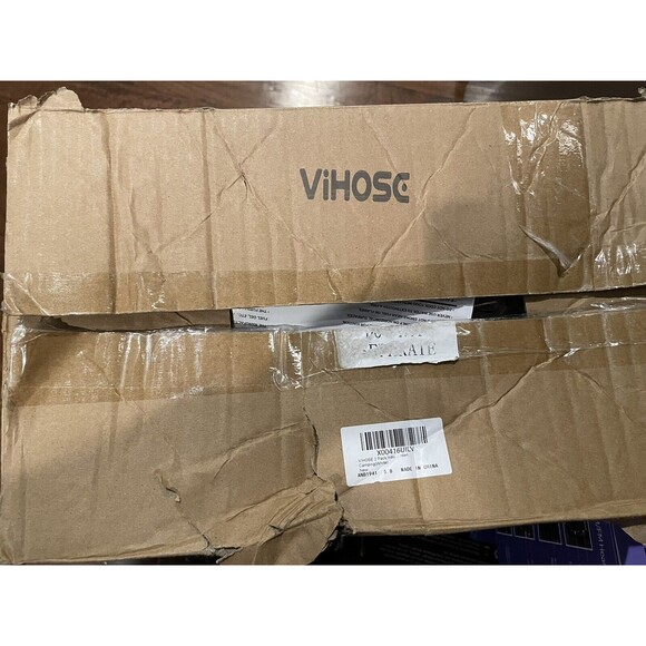 2 Pack Mini Fire Pit Tabletop Portable Fireplace Marshmallow Roasting Wht - Picture 3 of 3